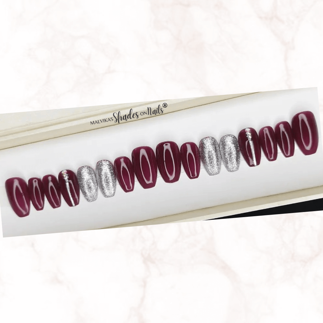sh1021 999 (4) ShadesONNails Presson Nails India