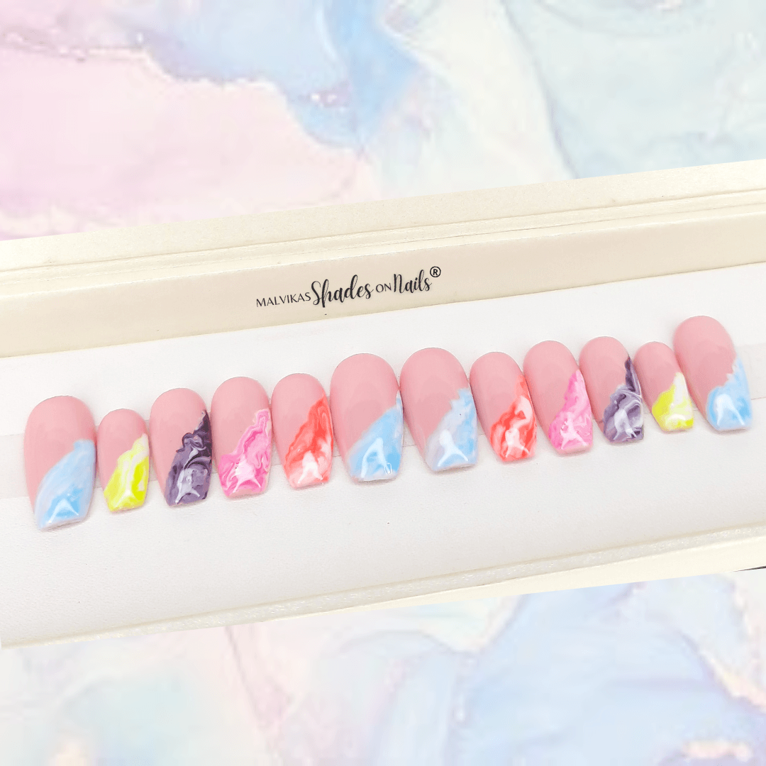 sh1059 999 (42) Malvikas ShadesonNails Presson Nails