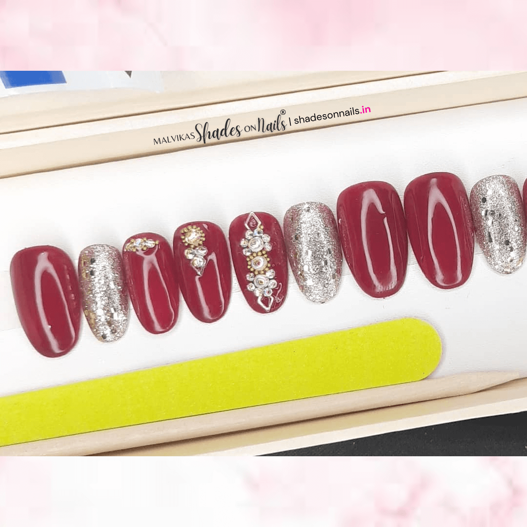 sh1197 Shadesonnails Presson Nails